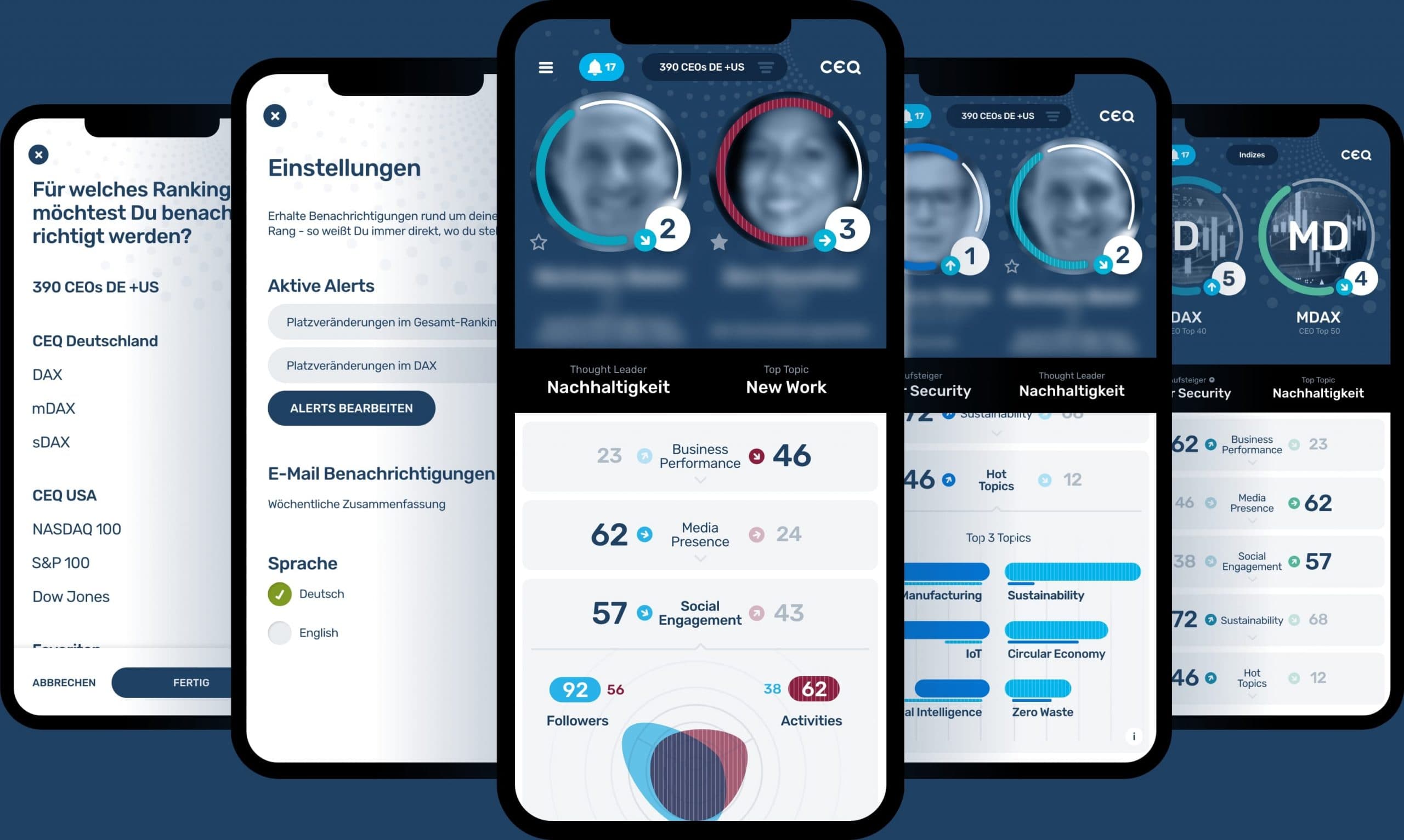 hiceq app screens